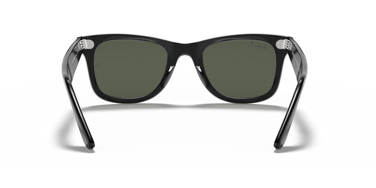 Anteojos De Sol Ray-Ban 0RB2140 Wayfarer Negro/Verde