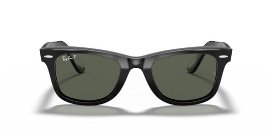 Anteojos De Sol Ray-Ban 0RB2140 Wayfarer Negro/Verde