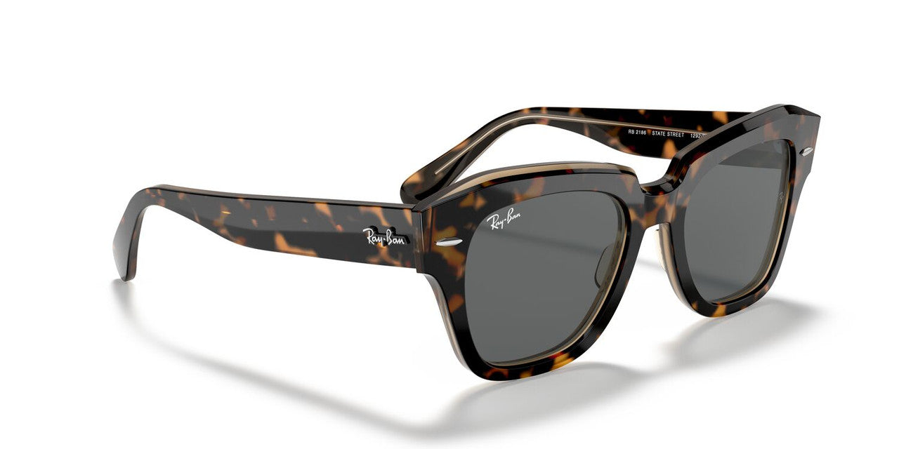 Anteojos De Sol Ray-Ban 0DG4373 State Street Café/Gris