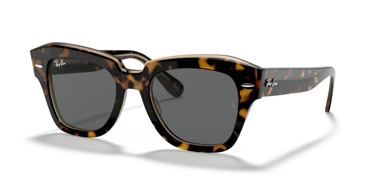 Anteojos De Sol Ray-Ban 0DG4373 State Street Café/Gris