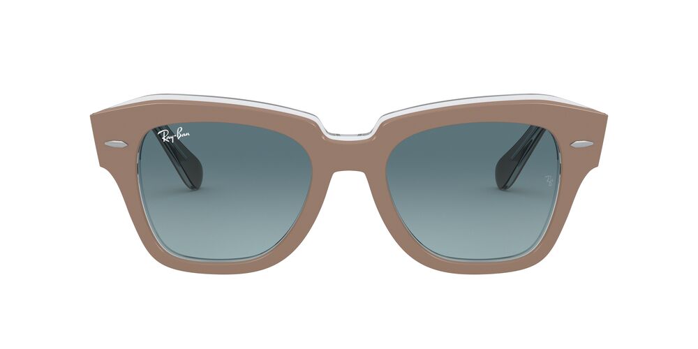 Anteojos De Sol Ray-Ban RB2186 State Street Azul/Marrón