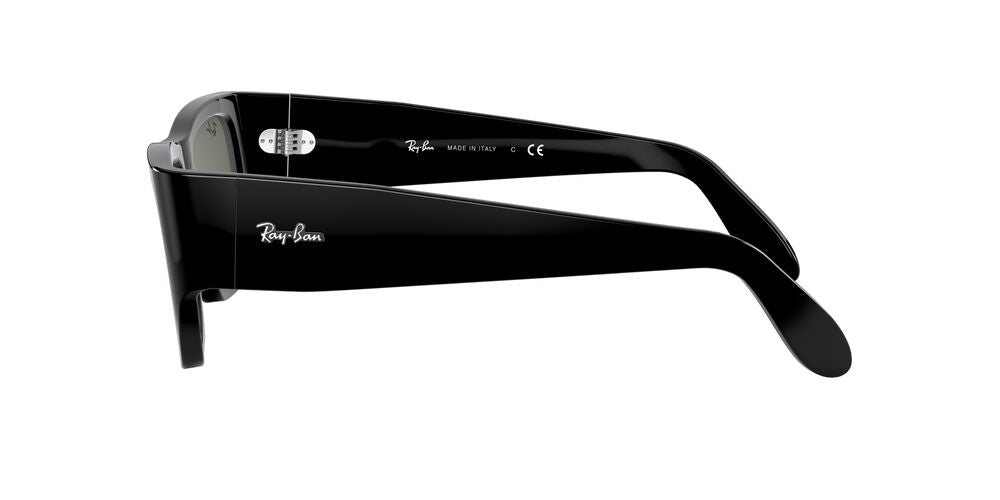 Anteojos De Sol Ray-Ban 0RB2187 Wayfarer Nomad Verde/Negro