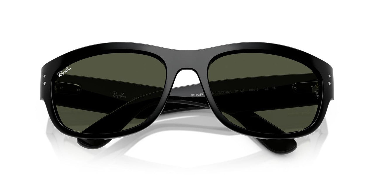 Anteojos De Sol Ray-Ban 0RB2289 Mega Balorama Negro/Verde
