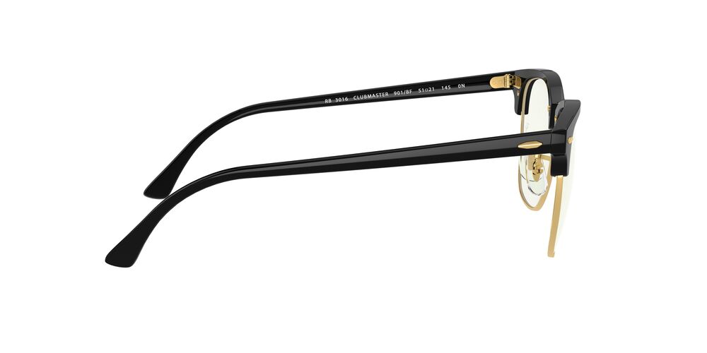 Anteojos De Sol Ray-Ban 0RB3016 Clubmaster Azul/Negro