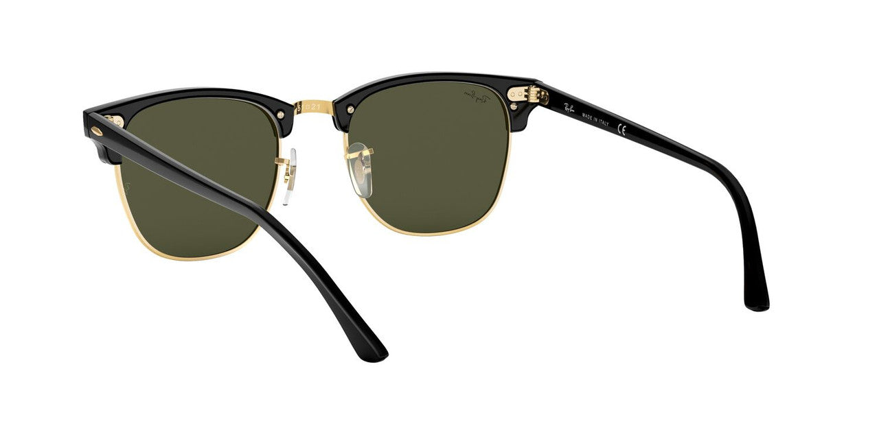 Anteojos De Sol Ray-Ban 0RB3016 Clubmaster Negro/Verde