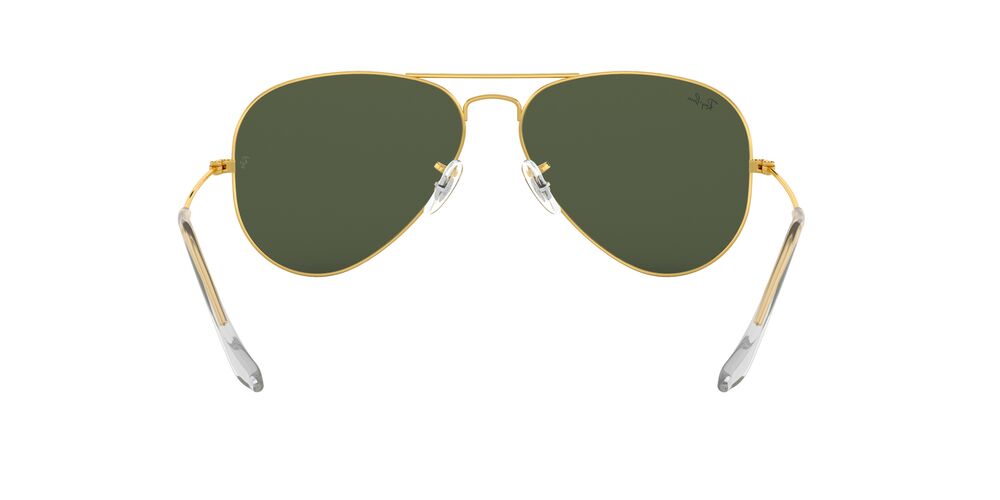 Anteojos De Sol Ray-Ban 0RB3025 Aviator Large Metal Verde/Dorado