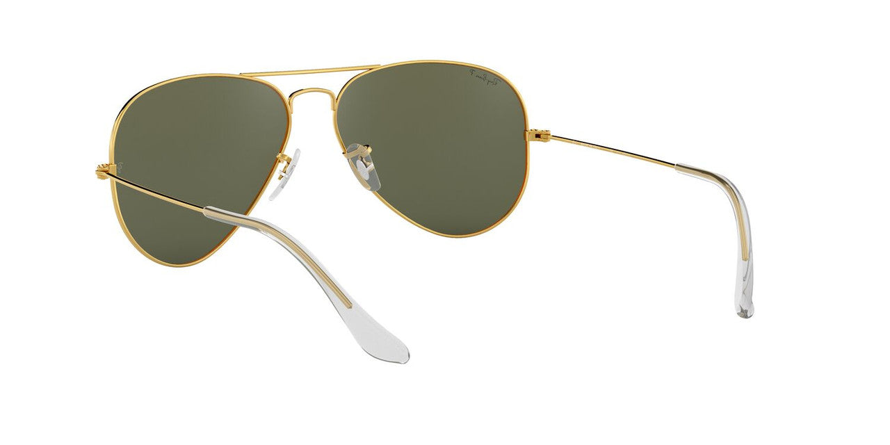 Anteojos De Sol Ray-Ban 0RB3025 Aviator Large Metal Dorado/Verde