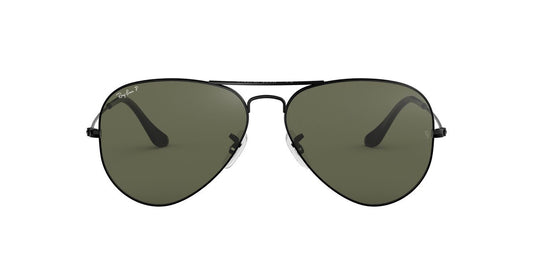 Anteojos De Sol Ray-Ban 0RB3025 Aviator Large Metal Negro/Verde