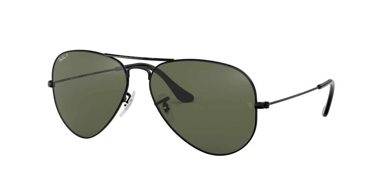 Anteojos De Sol Ray-Ban 0RB3025 Aviator Large Metal Negro/Verde