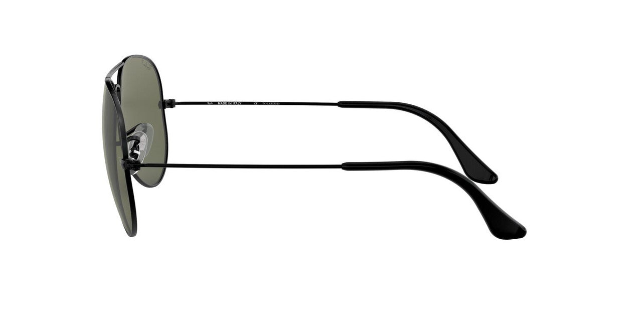 Anteojos De Sol Ray-Ban 0RB3025 Aviator Large Metal Negro/Verde