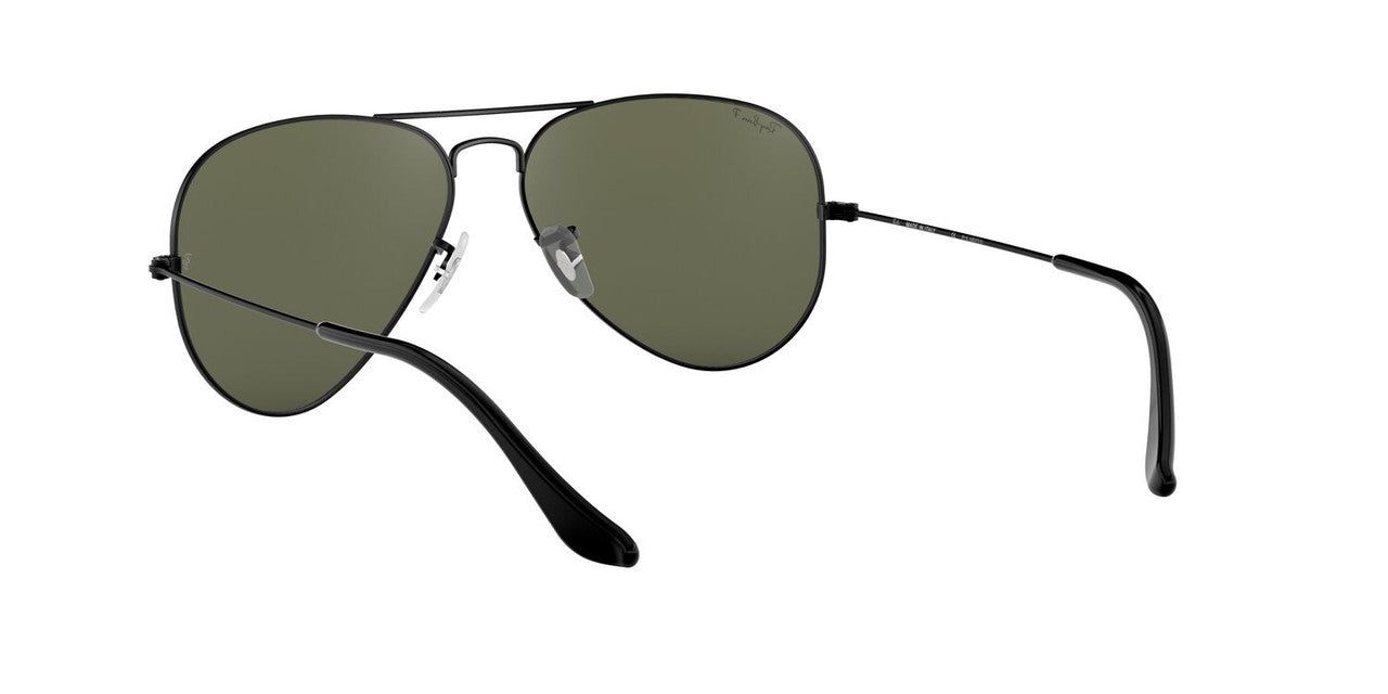 Anteojos De Sol Ray-Ban 0RB3025 Aviator Large Metal Negro/Verde