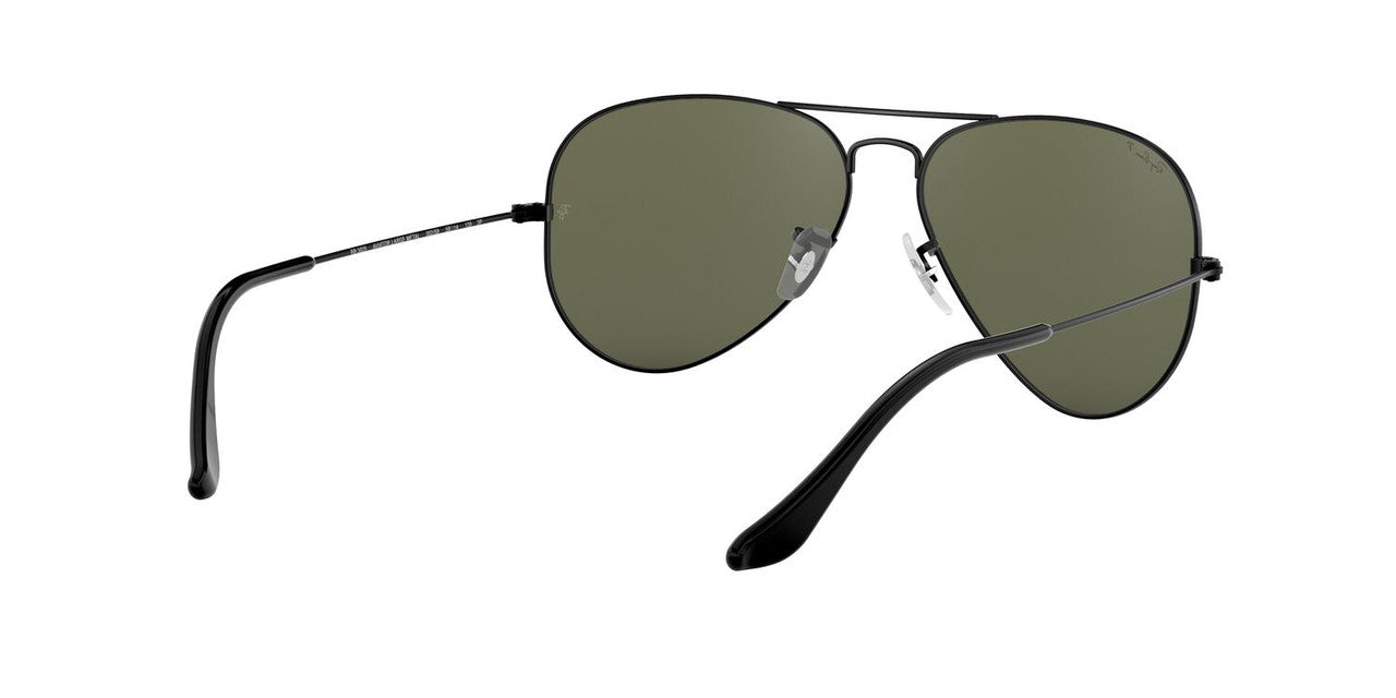 Anteojos De Sol Ray-Ban 0RB3025 Aviator Large Metal Negro/Verde
