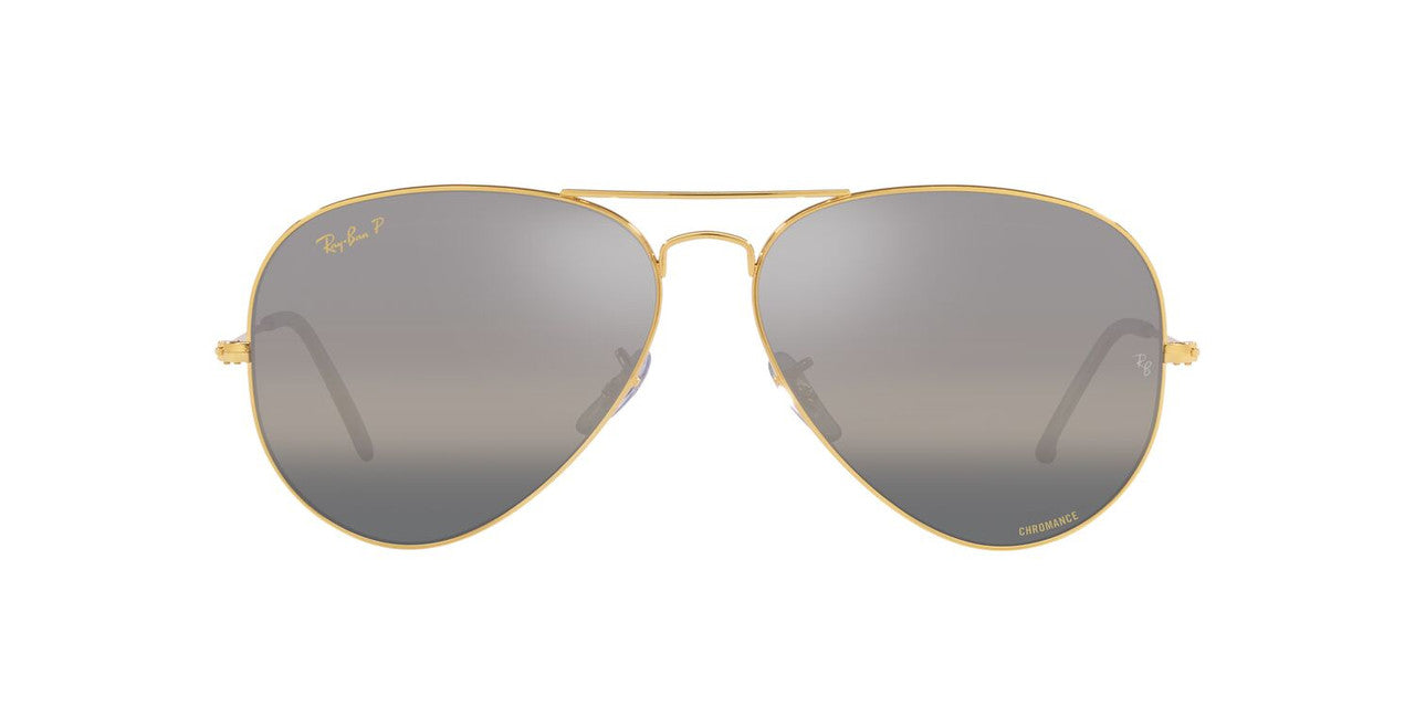 Anteojos De Sol Ray-Ban 0RB3025 Aviator Large Metal Dorado/Gris