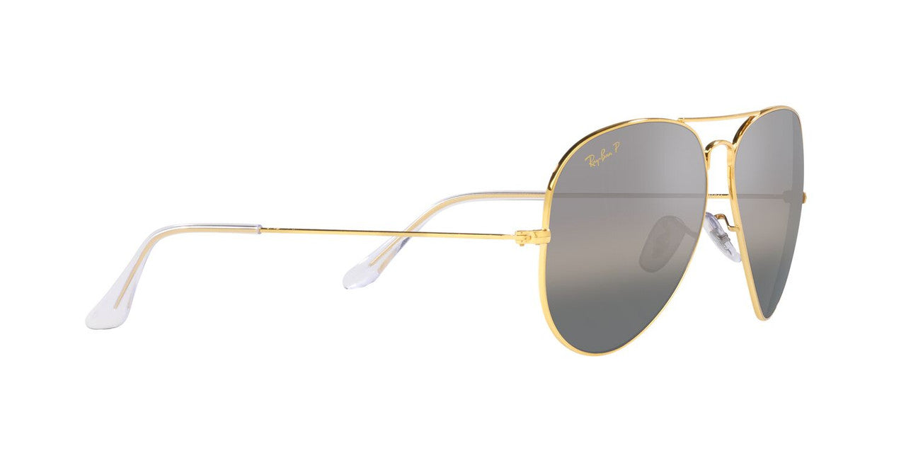 Anteojos De Sol Ray-Ban 0RB3025 Aviator Large Metal Dorado/Gris