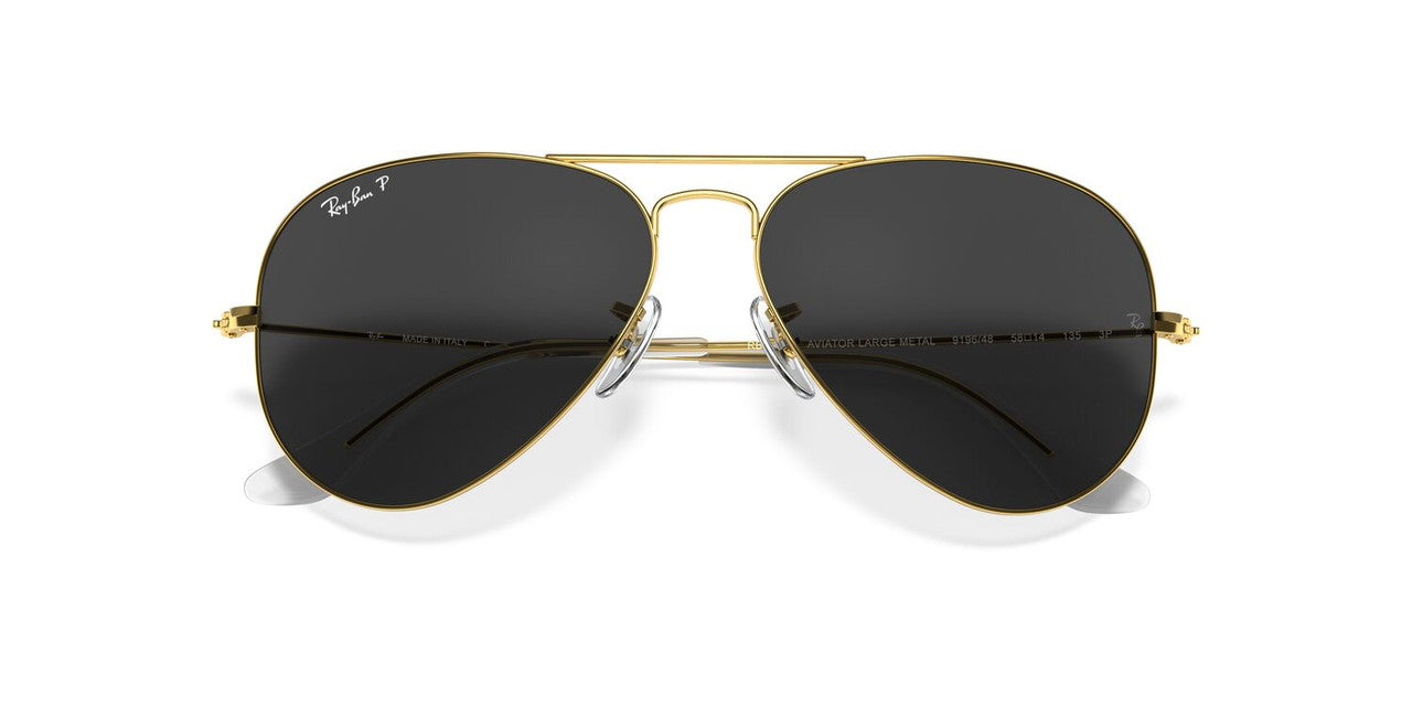 Anteojos De Sol Ray-Ban 0RB3025 Aviator Large Metal Dorado/Negro