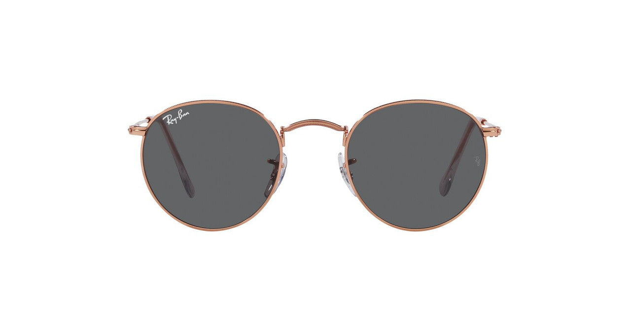 Anteojos De Sol Ray-Ban RB3447 Round Metal Gris/Dorado