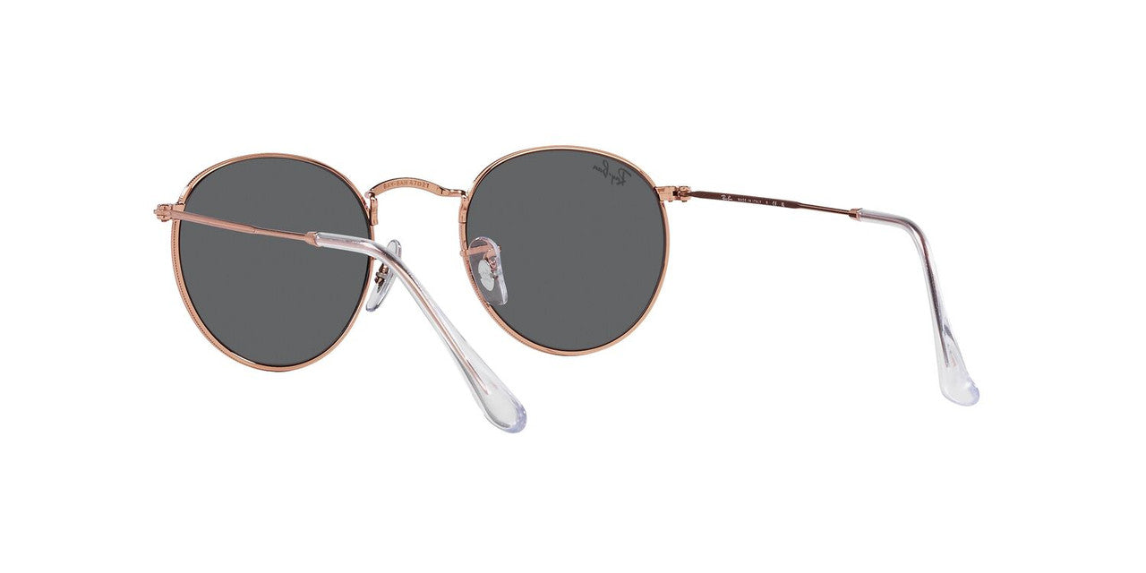 Anteojos De Sol Ray-Ban RB3447 Round Metal Gris/Dorado