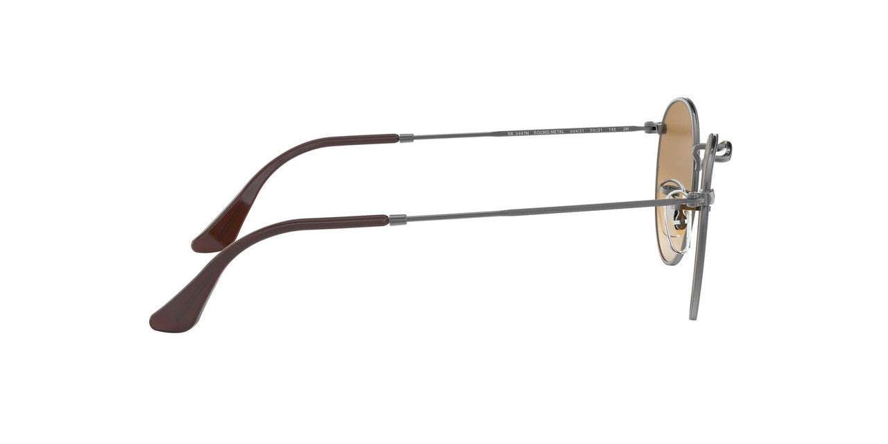 Anteojos De Sol Ray-Ban 0RB3447 Round Metal Gris/Plata
