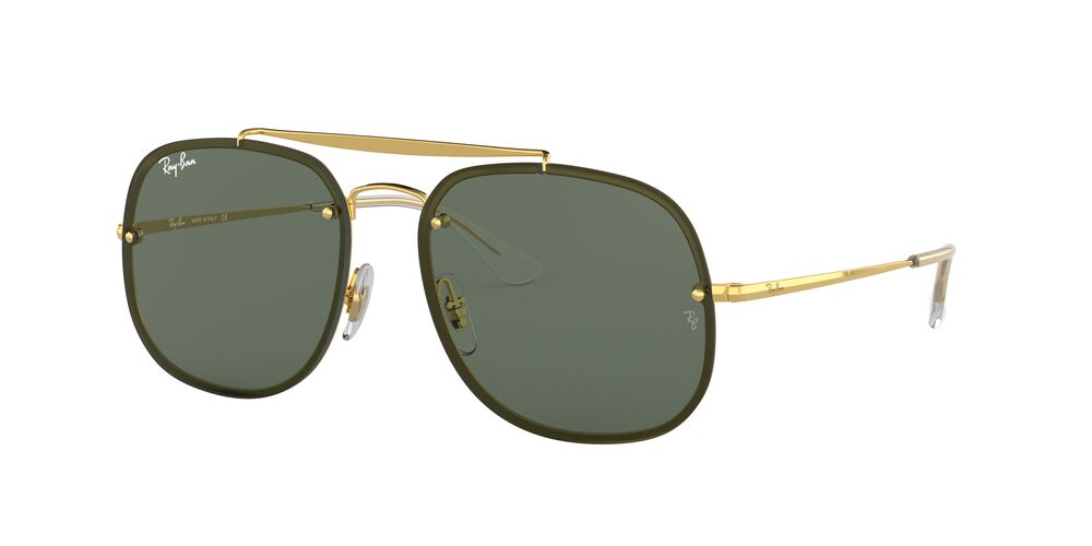 Anteojos De Sol Ray-Ban 0RB3583N Blaze The General Verde/Dorado