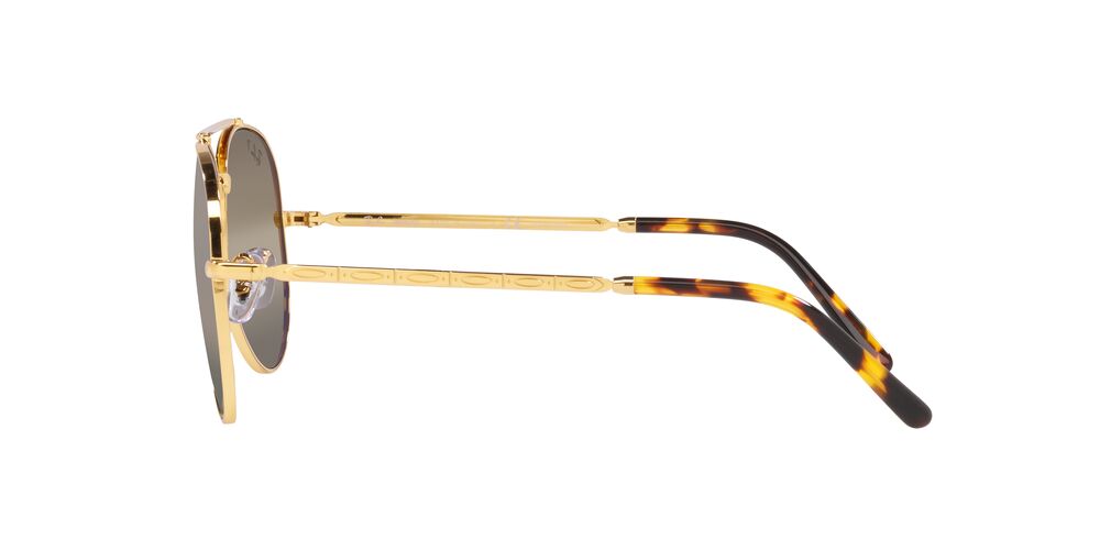 Anteojos De Sol Ray-Ban 0RB3625 New Aviator Café/Dorado