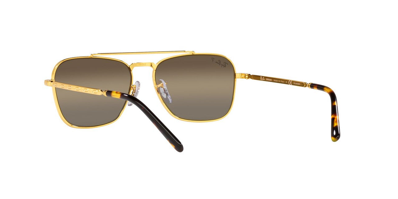 Anteojos De Sol Ray-Ban 0RB3636 New Caravan Dorado/Café