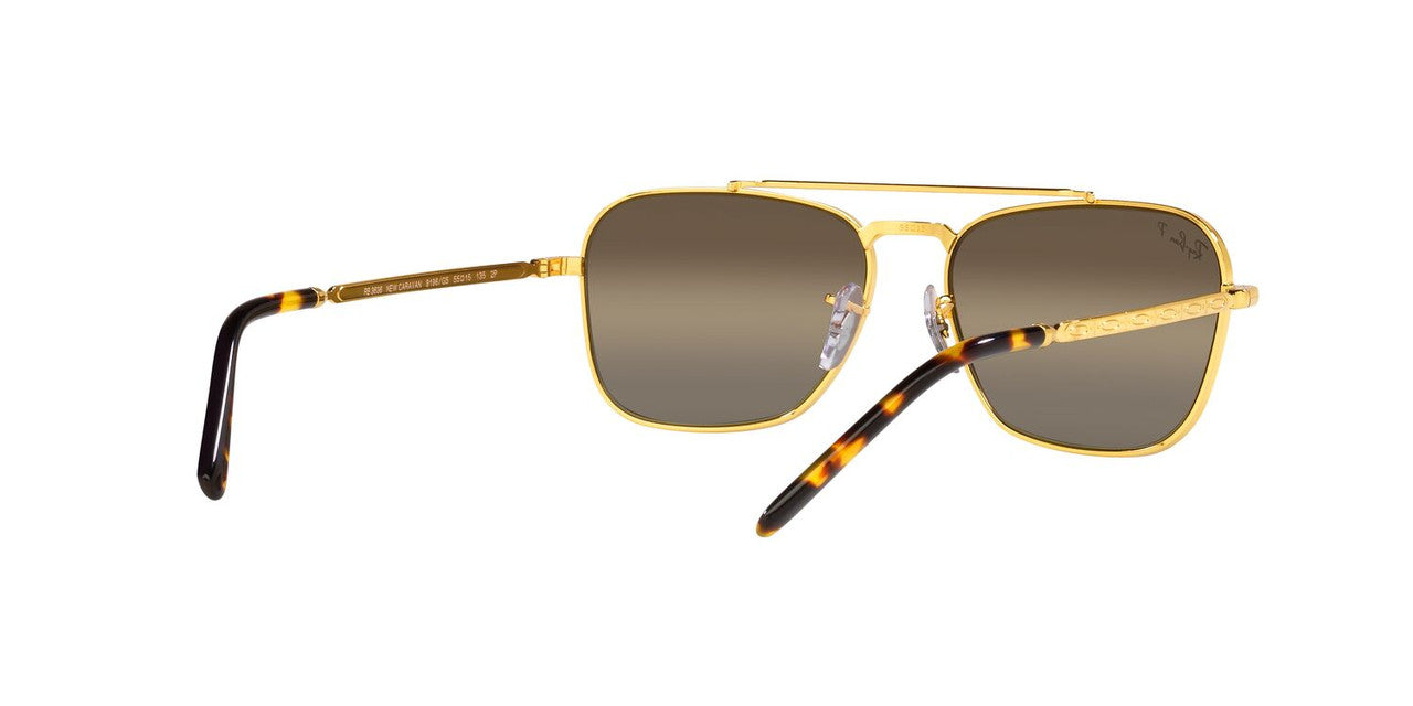 Anteojos De Sol Ray-Ban 0RB3636 New Caravan Dorado/Café