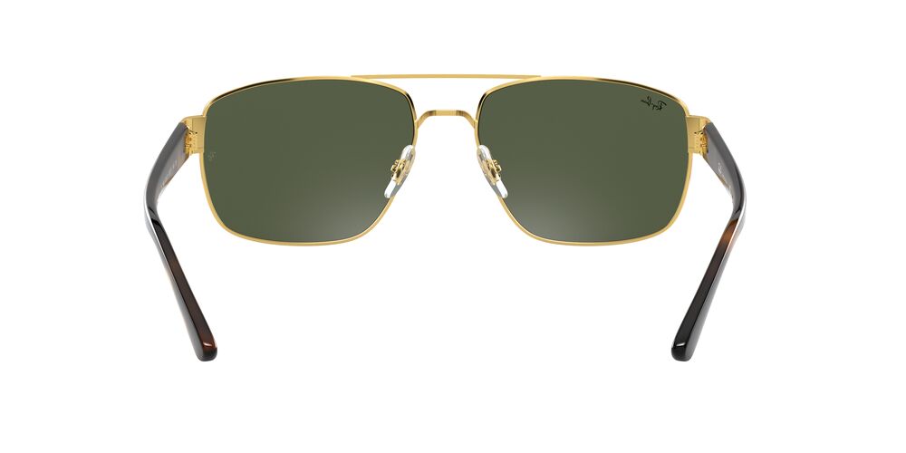 Anteojos De Sol Ray-Ban 0RB3663 Verde/Dorado