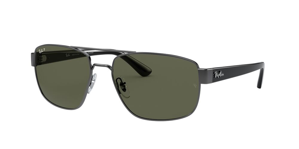 Anteojos De Sol Ray-Ban 0RB3663 Verde/Gris