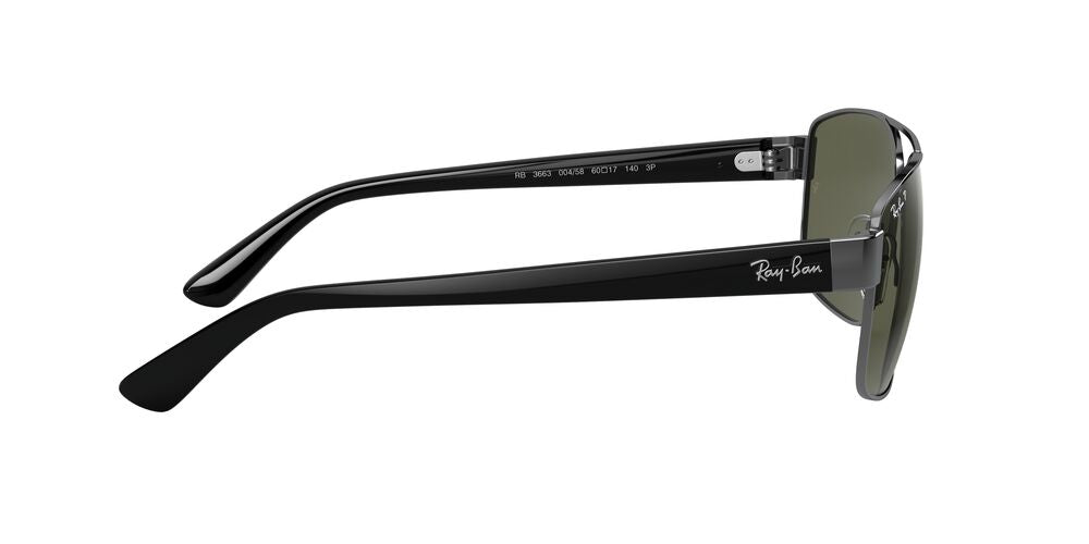 Anteojos De Sol Ray-Ban 0RB3663 Verde/Gris