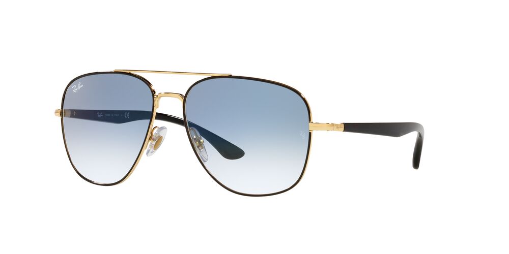 Anteojos De Sol Ray-Ban 0RB3683 Azul/Negro