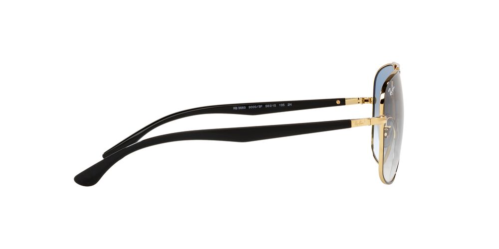 Anteojos De Sol Ray-Ban 0RB3683 Azul/Negro