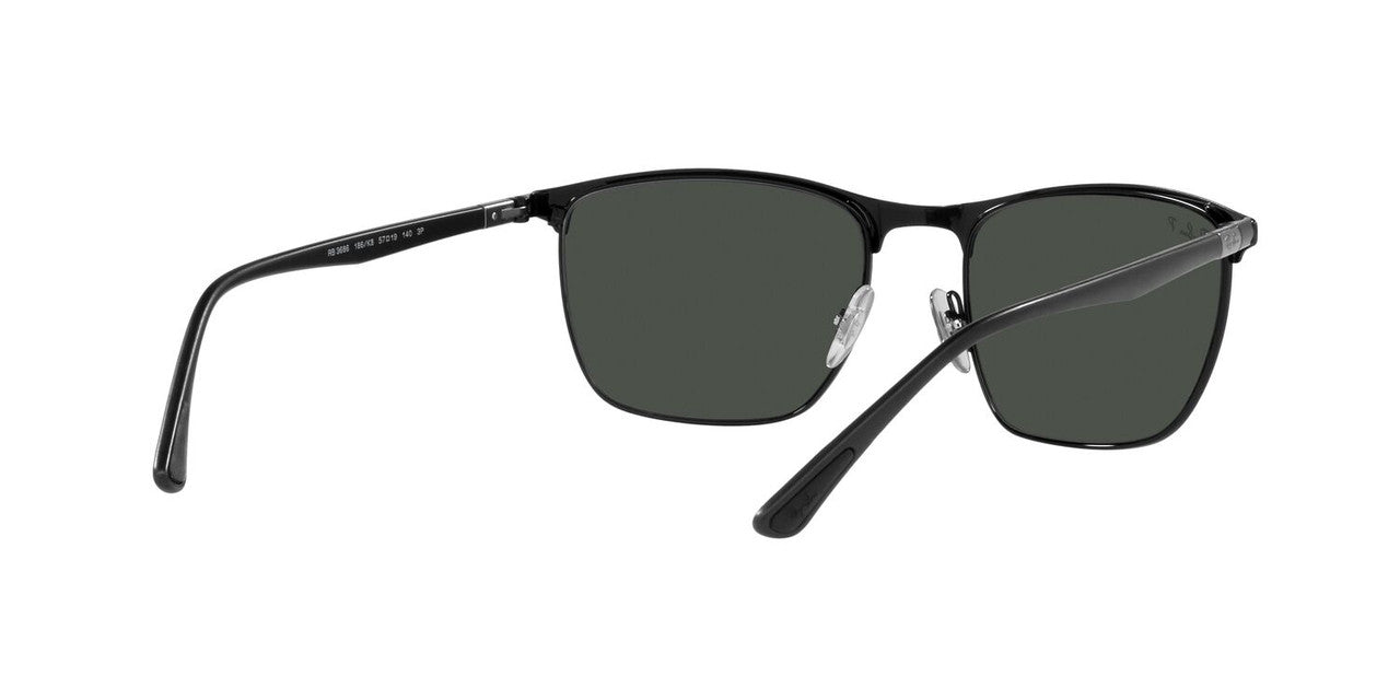 Anteojos De Sol Ray-Ban 0RB3686 Gris/Negro