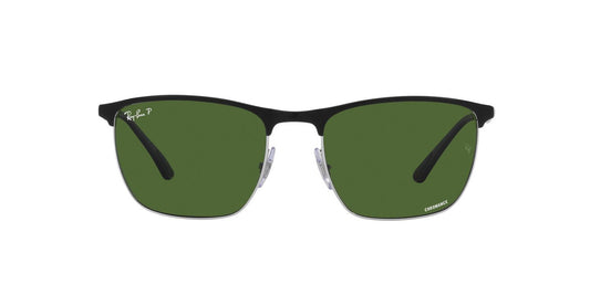 Anteojos De Sol Ray-Ban 0RB3686 Negro/Verde
