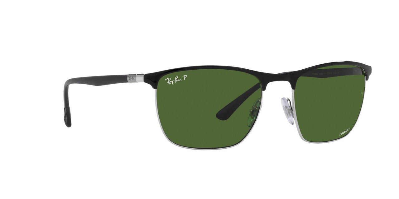 Anteojos De Sol Ray-Ban 0RB3686 Negro/Verde