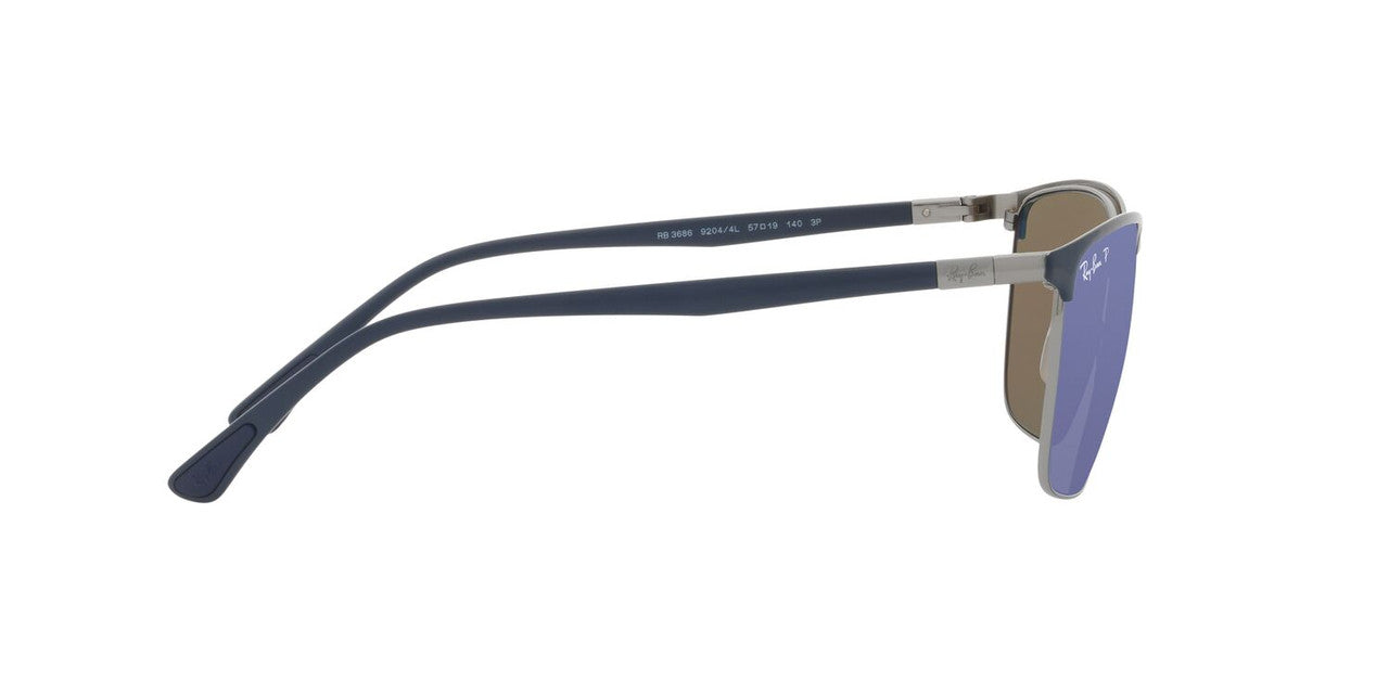 Anteojos De Sol Ray-Ban 0RB3686 Azul/Azul
