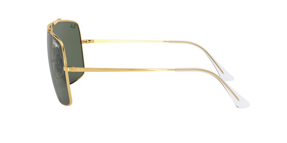 Anteojos De Sol Ray-Ban 0RB3697 Wings Ii Verde/Dorado