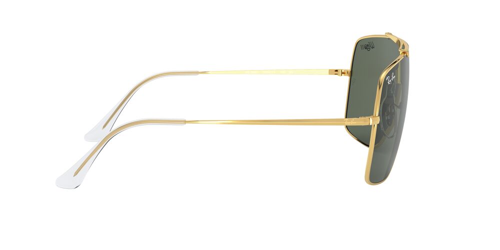 Anteojos De Sol Ray-Ban 0RB3697 Wings Ii Verde/Dorado