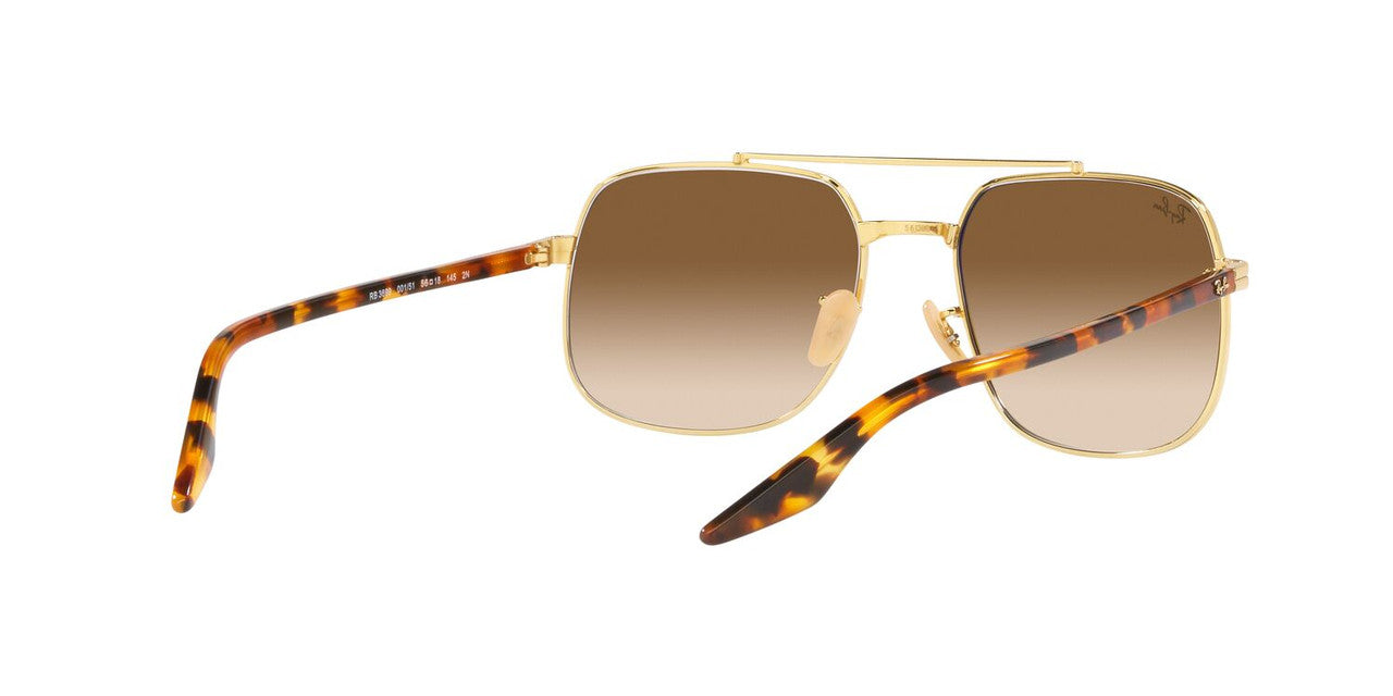 Anteojos De Sol Ray-Ban 0RB3699 Dorado/Café