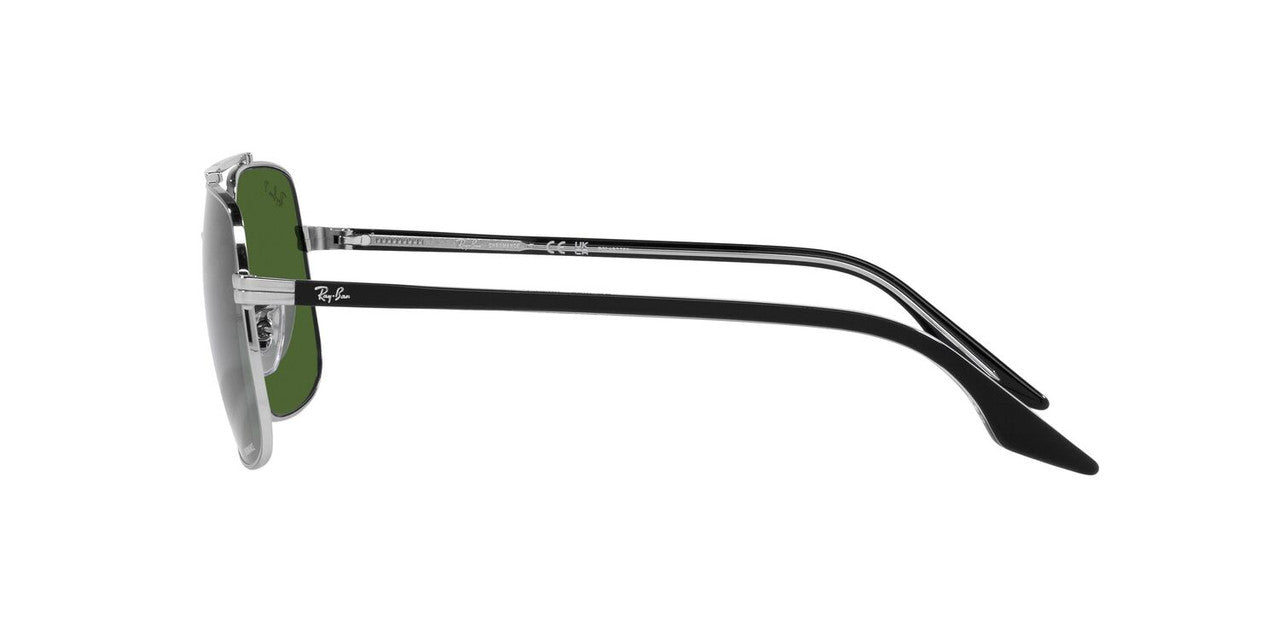 Anteojos De Sol Ray-Ban 0RB3699 Plateado/Verde