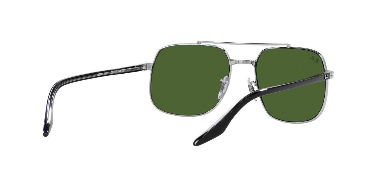 Anteojos De Sol Ray-Ban 0RB3699 Plateado/Verde