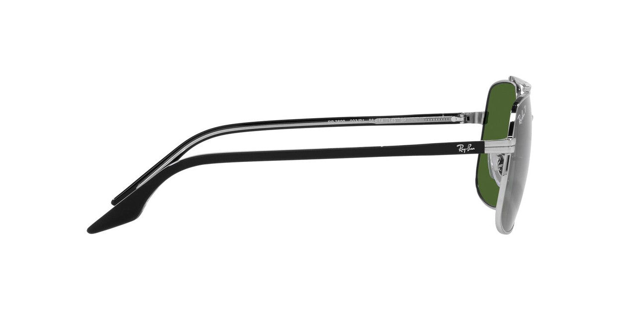 Anteojos De Sol Ray-Ban 0RB3699 Plateado/Verde