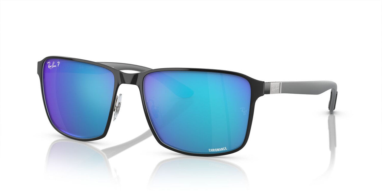 Anteojos De Sol Ray-Ban 0RB3721CH Negro/Azul