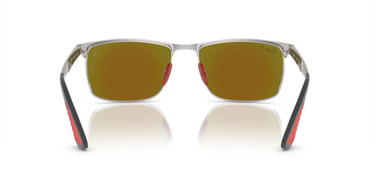 Anteojos De Sol Ray-Ban 0RB3726M Plateado/Azul