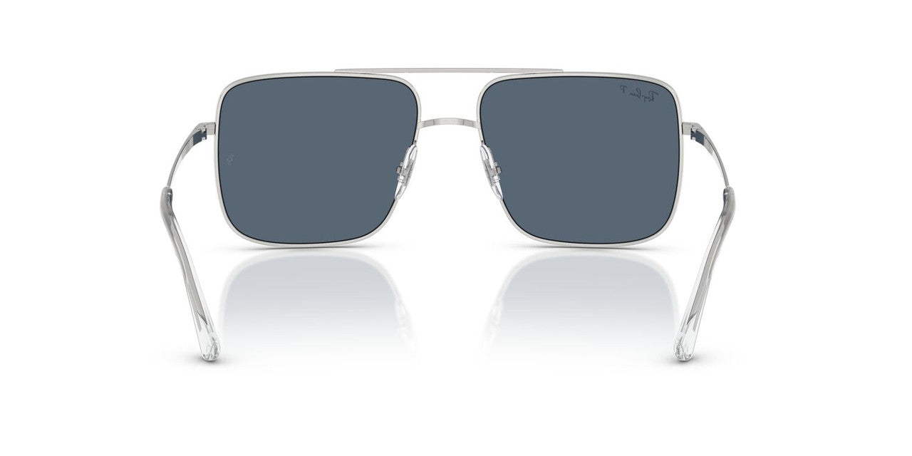 Anteojos De Sol Ray-Ban 0RB3758 Ari Plateado/Gris