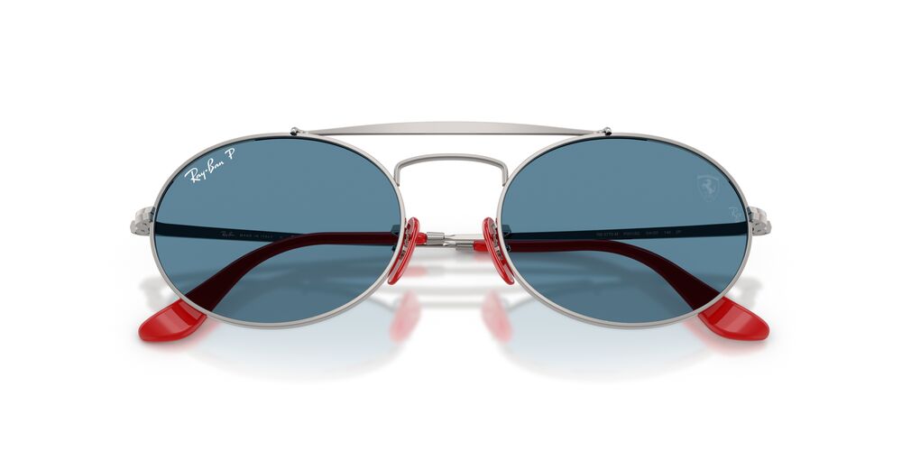 Anteojos De Sol Ray-Ban RB3775M Gunmetal Polar Blue Azul/Gris