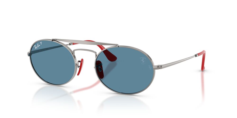 Anteojos De Sol Ray-Ban RB3775M Gunmetal Polar Blue Azul/Gris