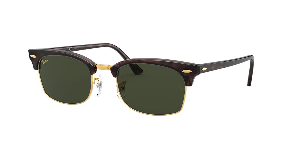 Anteojos De Sol Ray-Ban 0BE4323 Clubmaster Square Café/Verde