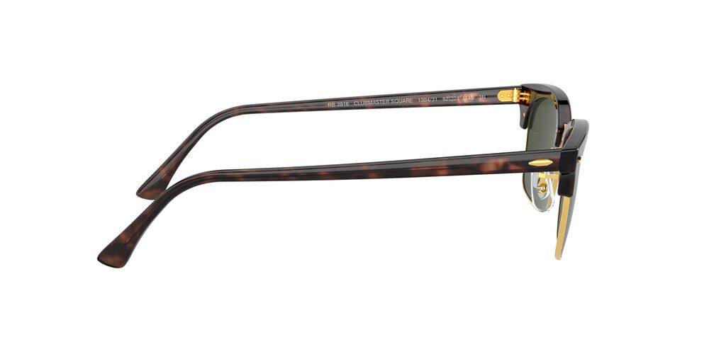 Anteojos De Sol Ray-Ban 0BE4323 Clubmaster Square Café/Verde