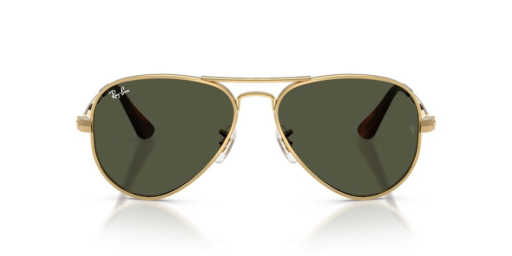Anteojos De Sol Ray-Ban RB3925 Aviator Max Arista Green Verde/Dorado