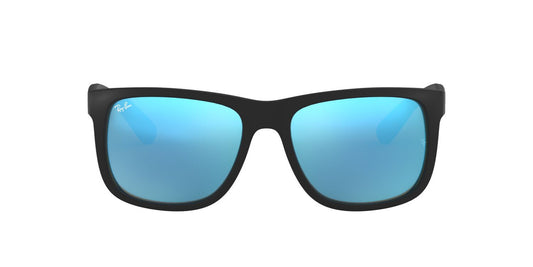 Anteojos De Sol Ray-Ban 0RB4165 Justin Negro/Azul